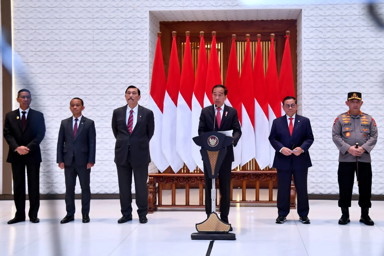 Presiden RI Joko Widodo (Jokowi) menegaskan bahwa pemerintah terus melakukan perbaikan sistem untuk mencegah terjadinya korupsi. (Dok. BPMI Setpres)