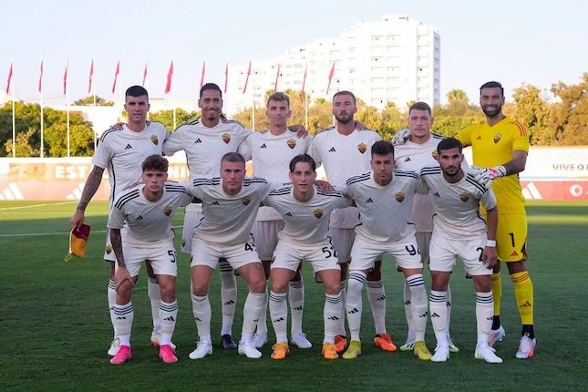 Foto: AS Roma Bermain Imbang 1-1 dengan Braga dalam Laga Uji Coba Pramusim! | Pifa Net