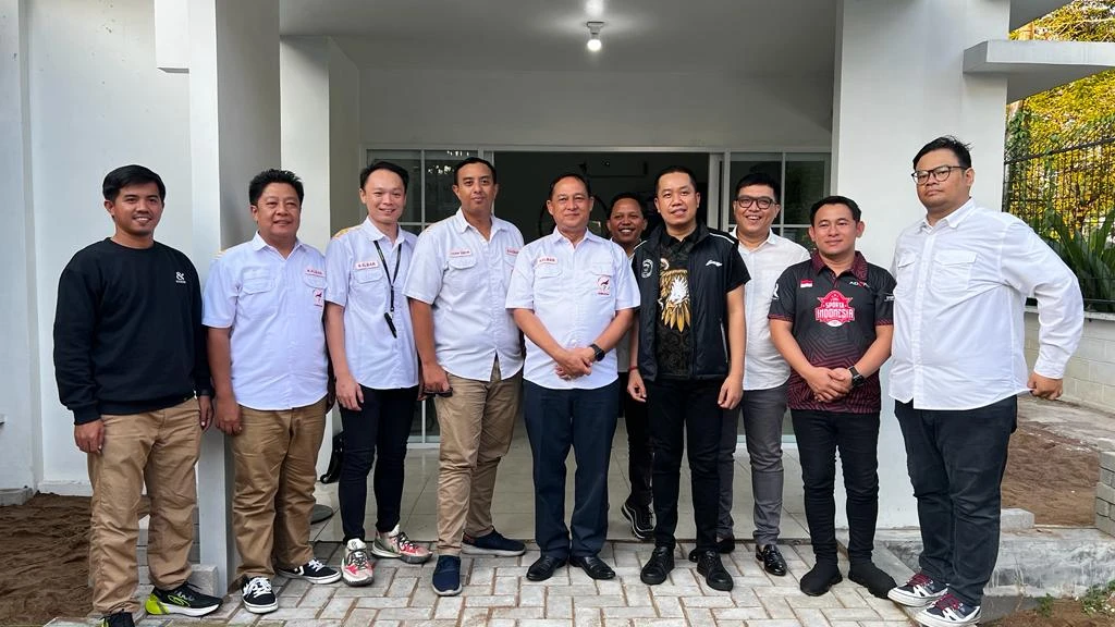 Momen peresmian Sekretariat Esports Indonesia Kalbar, turut hadir Ketua Pengurus Provinsi (PengProv) Kalimantan Barat, Jenderal Polisi Rudy Tranggono, S.s.T., M.K. (Dok. Istimewa)