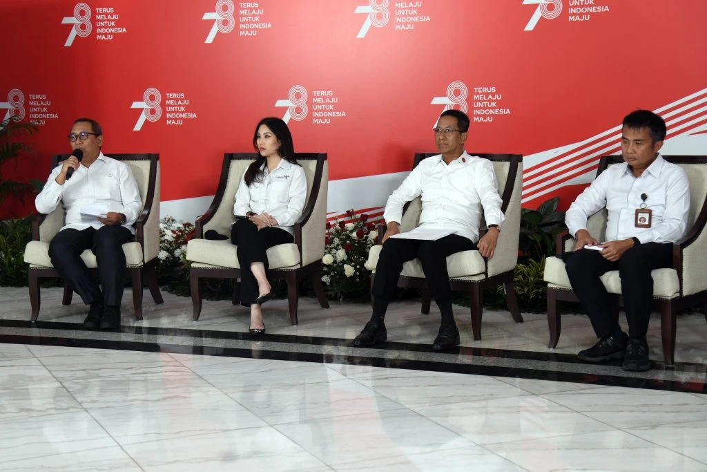 Pemerintah merilis rangkaian kegiatan untuk HUT ke-78 Kemerdekaan RI 2023. (Dok. Humas Setkab)