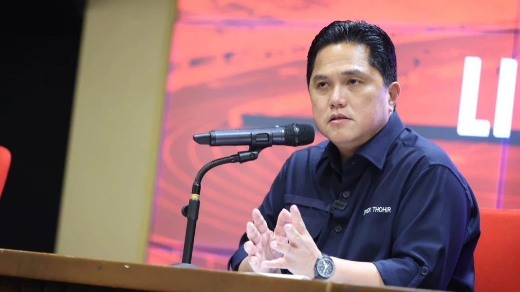 Foto: Piala Dunia U-17 Tinggal 100 Hari, Erick Thohir Sampaikan Masukan FIFA  | Pifa Net