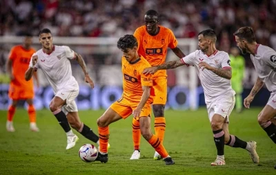 Foto: Valencia Permalukan Sevilla  2-1 di Laga Perdana Liga Spanyol 2023/2024 | Pifa Net