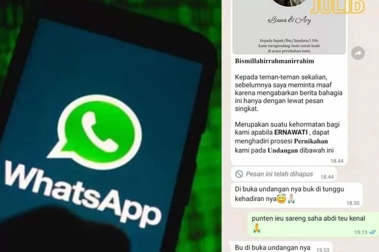 Foto: Waspada! Kenali 4 Modus Penipuan Melalui Pesan WhatsApp yang Bisa Bikin Kosong Isi Rekening | Pifa Net