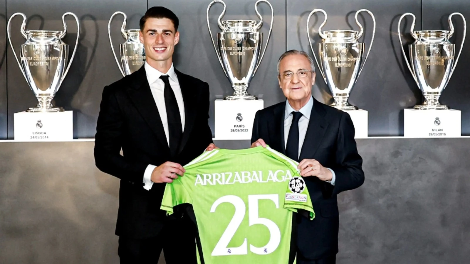 Foto: Kepa Arrizabalaga Perkuat Barisan Penjaga Gawang Real Madrid, Ini Prestasinya! | Pifa Net