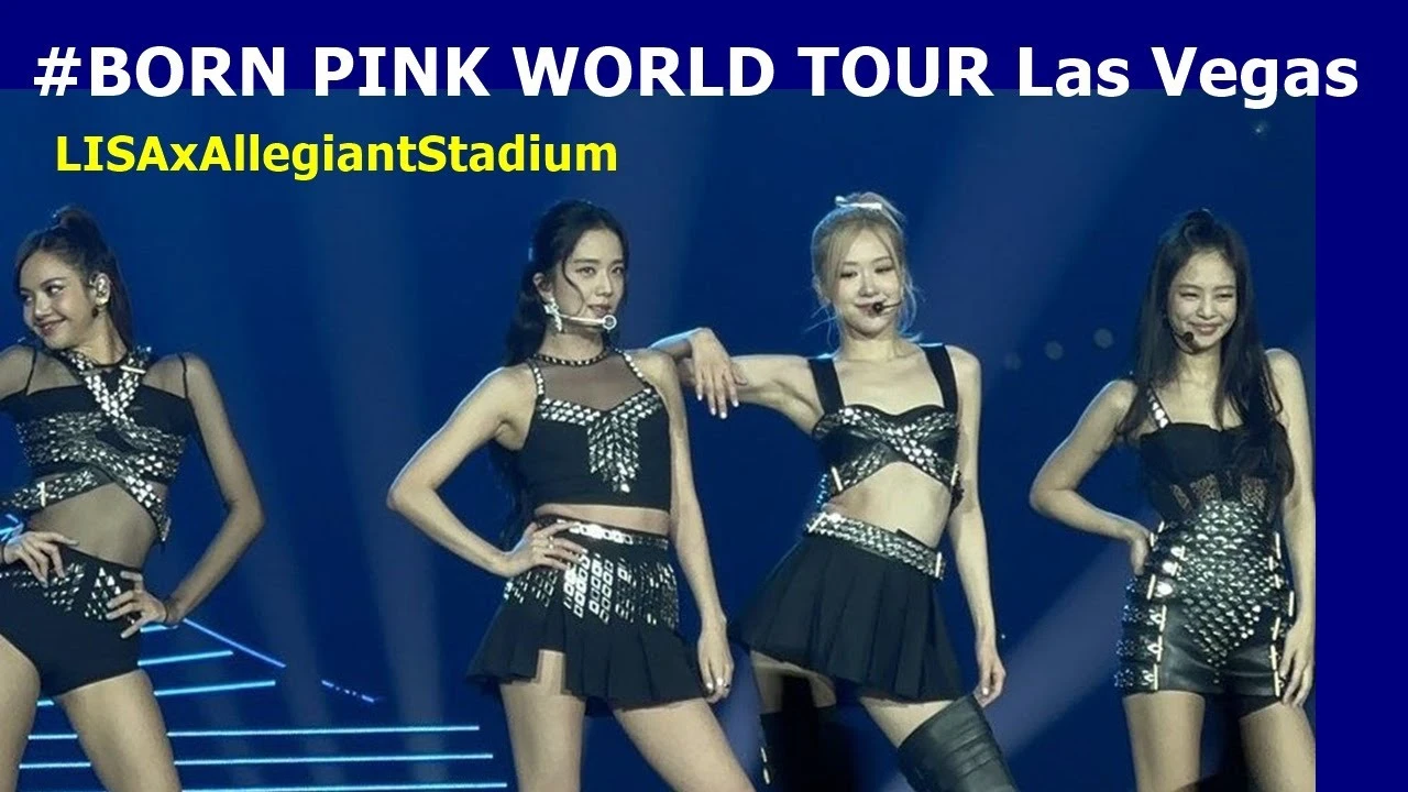 Foto: BLACKPINK Guncang Panggung Tur "BORN PINK" Las Vegas | Pifa Net