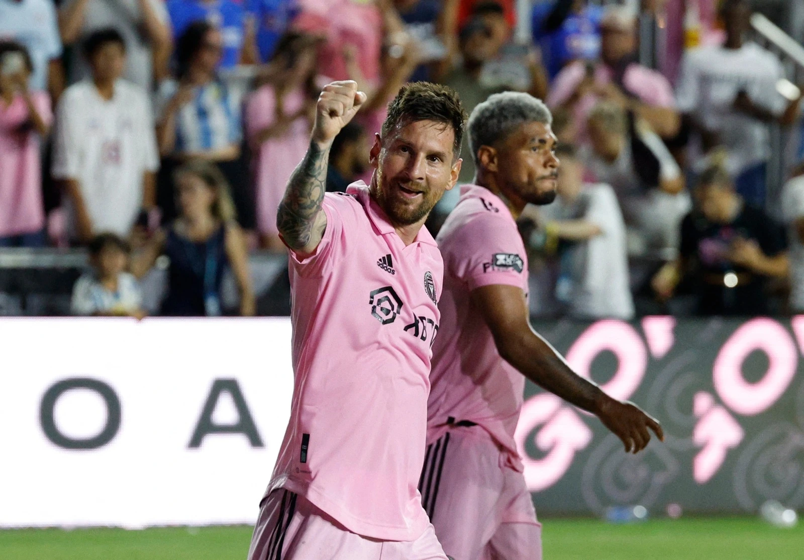 Foto: Lionel Messi Cetak Gol saat Inter Miami Menang 2-0 atas New York Red Bulls di MLS | Pifa Net