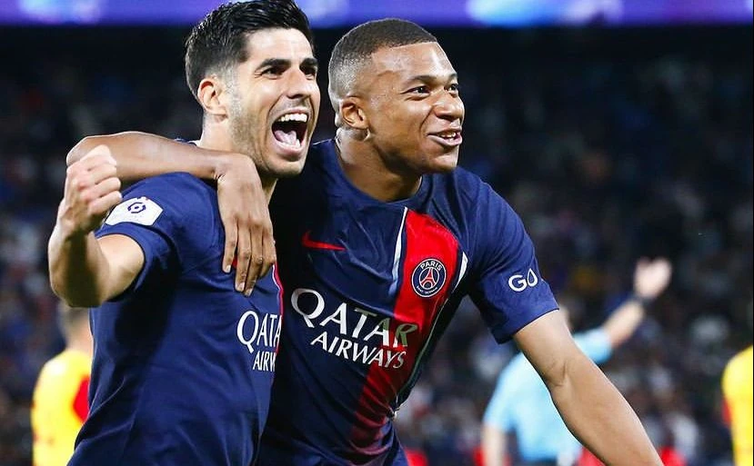PSG mengalahkan Lens dengan skor telak 3-1 di laga ketiga League 1 2023/2024. (Dok. PSG)