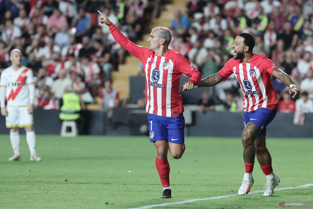 Foto: Atletico Madrid Menggila dengan Kemenangan Telak 7-0 atas Rayo Vallecano | Pifa Net