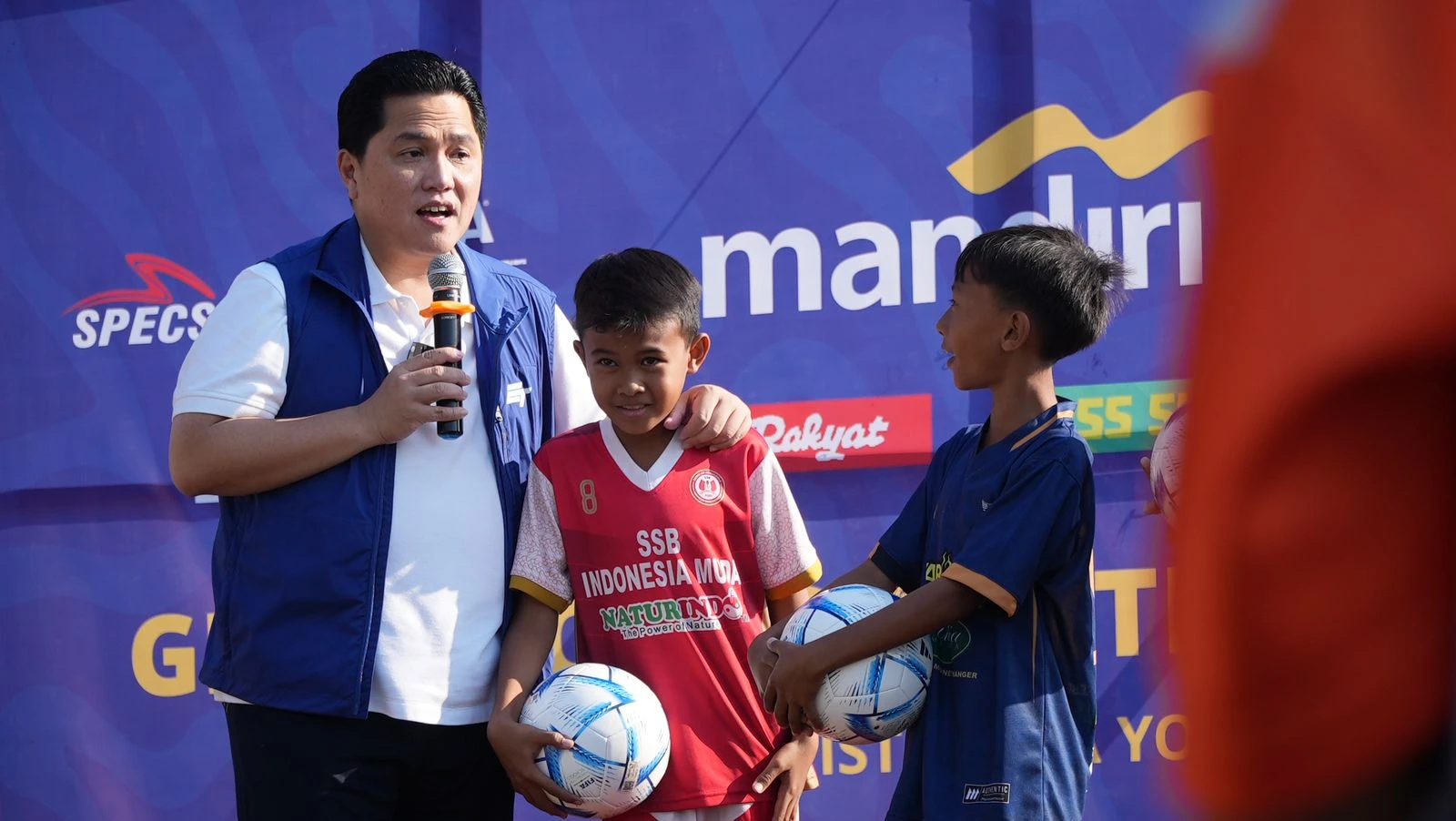 Foto: Erick Thohir Buka Grassroot Football Festival untuk Masa Depan Sepak Bola Indonesia | Pifa Net
