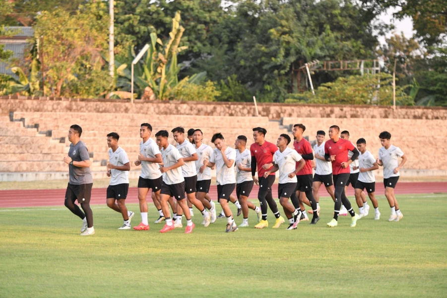 Foto: Timnas U-23 Indonesia Mulai Latihan di Solo Jelang Kualifikasi Grup K Piala Asia U-23 2024 | Pifa Net