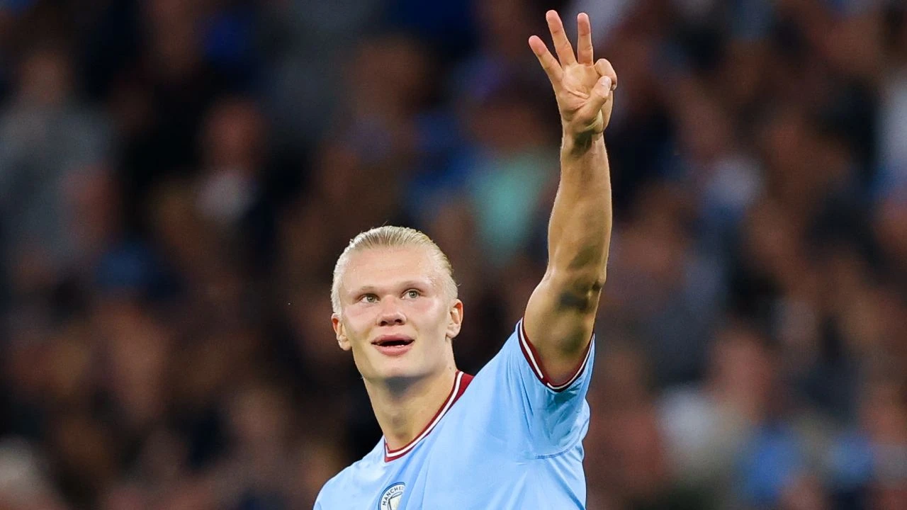 Foto: Hattrick Spektakuler Haaland, Son dan Ferguson Bersinar di Pekan ke-4 Liga Inggris 2023/2024 | Pifa Net