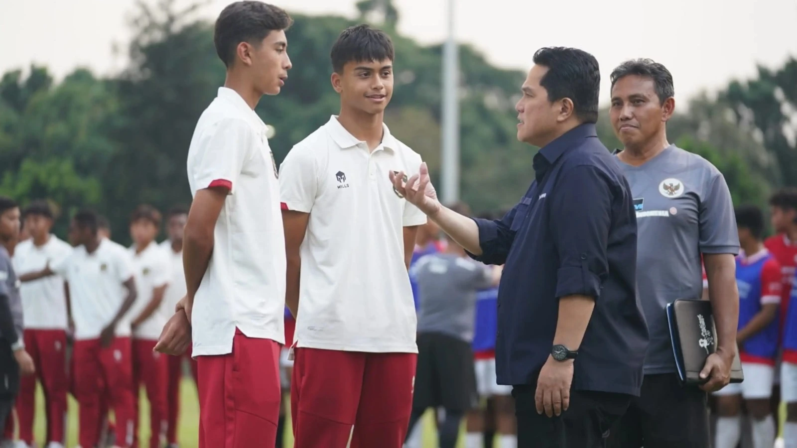 Pemain Diaspora Indonesia di Brasil, Welberlieskott de Halim Jardim, sudah bergabung dengan skuad Timnas U-17 untuk Piala Dunia U-17 2023. (Dok. PSSI)