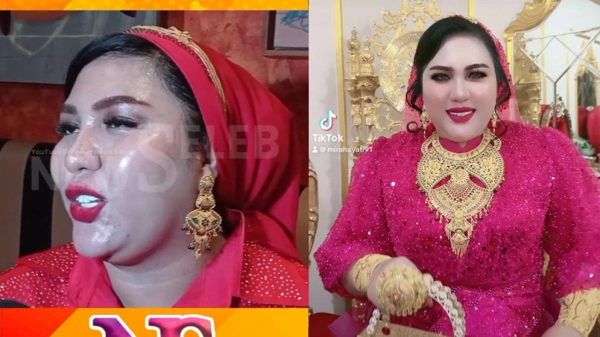 Wajah asli dari Bos Skincare pemilik tas emas terekspos saat wawancara dengan media. (Tribun Trends)