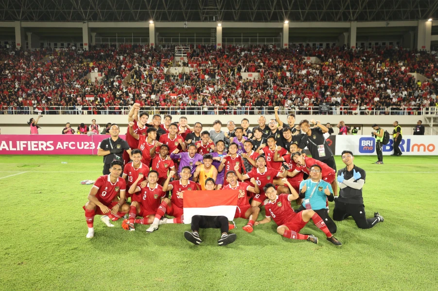 Foto: Timnas U-23 Indonesia Cetak Sejarah dengan Lolos ke Putaran Final Piala Asia U-23 | Pifa Net