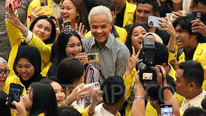 Foto: Pertanyaan Mahasiswa UI ke Ganjar: Kalau Jadi Presiden Disetir Partai atau Rakyat? | Pifa Net