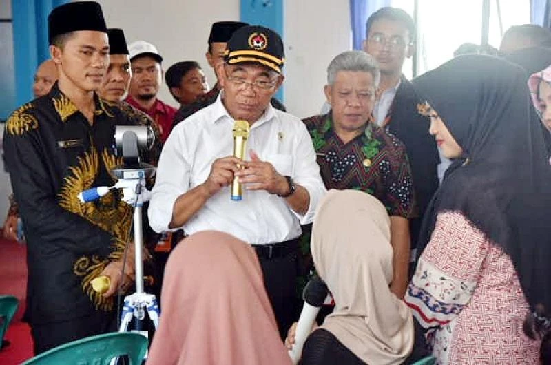 Foto: Bupati Muda Banggakan Inovasi Penanganan Stunting Saat Dikunjungi Menko PMK Muhadjir Effendy | Pifa Net