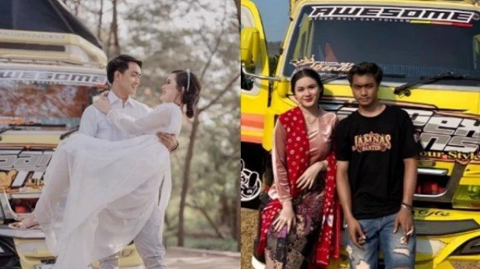 Foto: Viral di Tiktok, Model Cantik Asal Rembang Menikah dengan Sopir Truk | Pifa Net