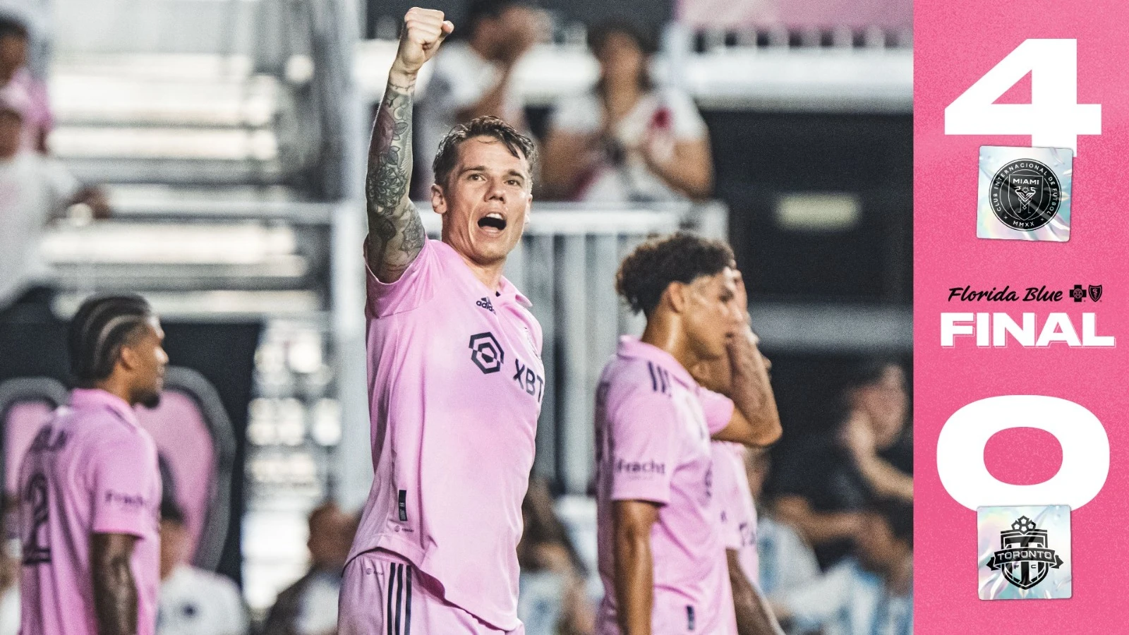 Foto: Tanpa Messi, Inter Miami Kalahkan Telak Toronto FC 4-0 di MLS | Pifa Net