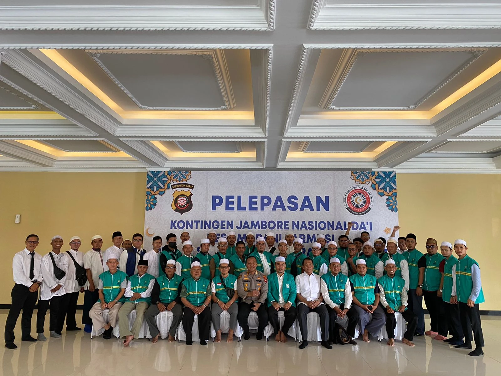 Kontingen Parmusi Masjid An-Nur Polda Kalbar menargetkan 10 besar di Jambore Nasional Dai Sibodas Bogor. (Dok. Istimewa)