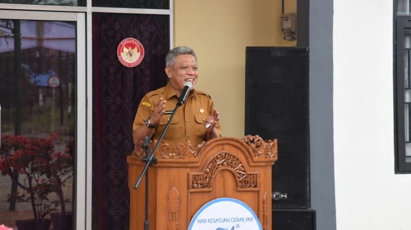 Bupati Kubu Raya, Muda Mahendrawan, mengapresiasi pelayanan yang baik dari RSJ Kalbar. (Dok. Prokopim Pemkab Kubu Raya)