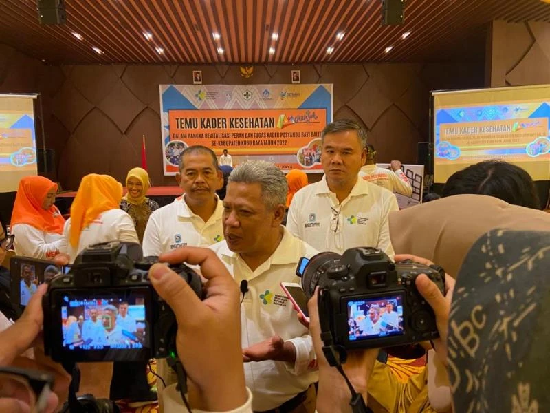 Foto: Muda Mahendrawan Harap Kader Posyandu Terus Bangun Suasana Bahagia untuk Cegah Stunting | Pifa Net