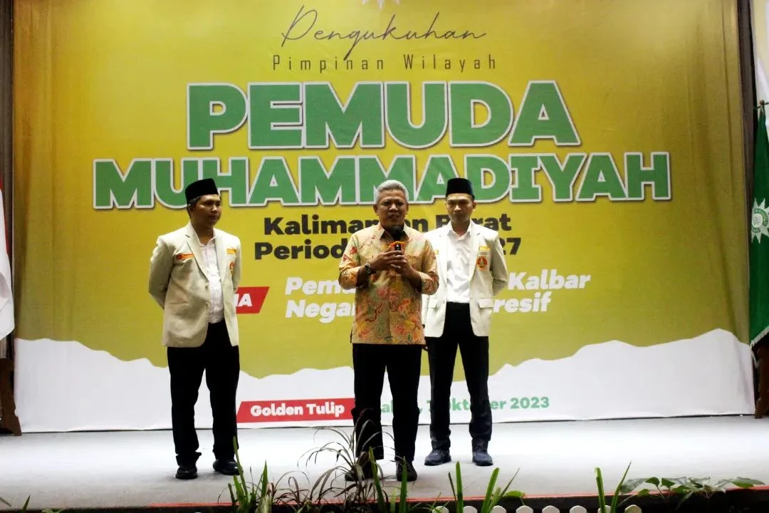 Foto: Bupati Muda Mahendrawan Semai Semangat Perubahan di PW Pemuda Muhammadiyah Kalbar | Pifa Net