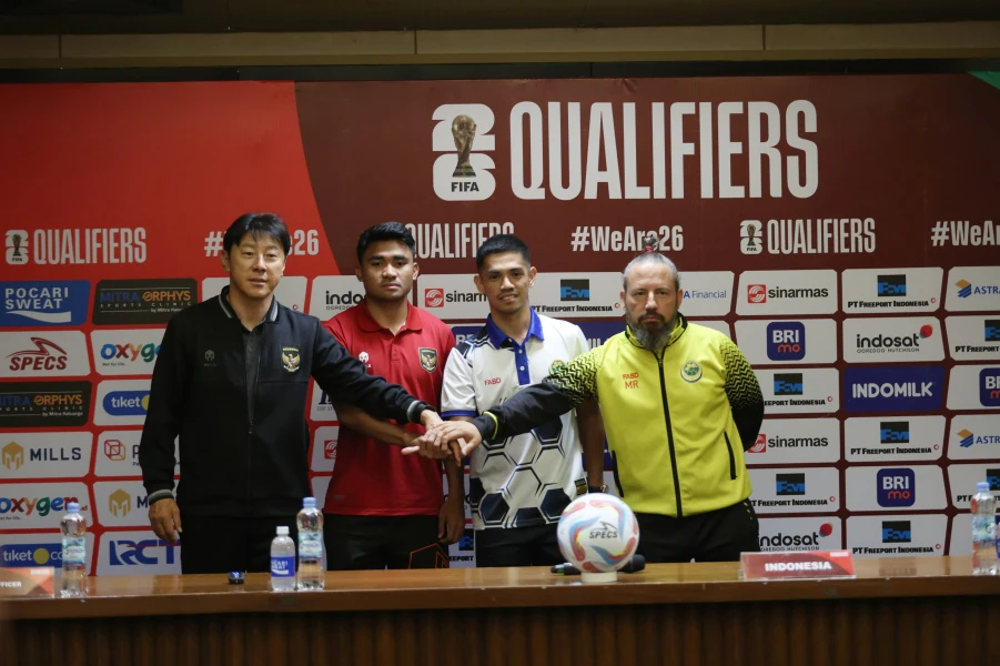 Foto: Tim Nasional Indonesia Tak Remehkan Kekuatan Brunei | Pifa Net