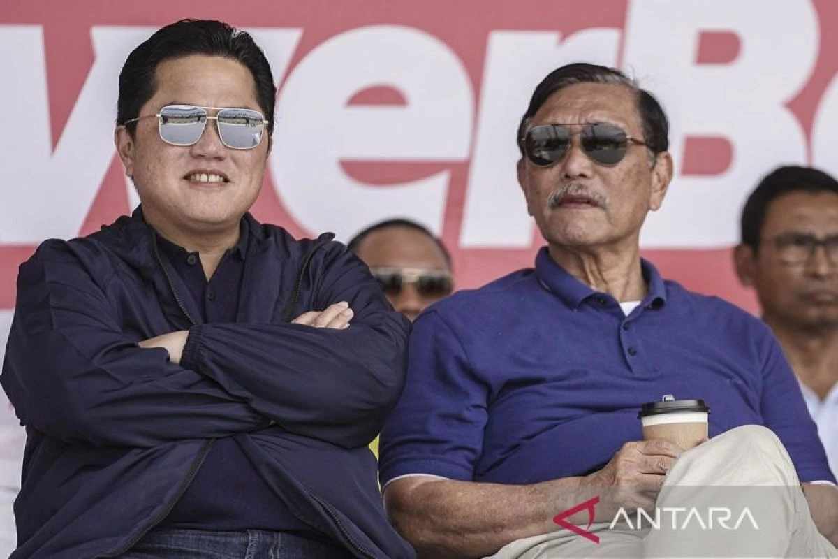 Foto: Erick Thohir Ditunjuk Jokowi jadi Menko Marves Ad-Interim Gantikan Luhut | Pifa Net