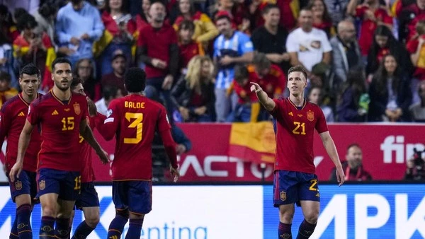 Foto: Carvajal, Fran García, dan Joselu Antar Spanyol ke Kualifikasi EURO 2024! | Pifa Net