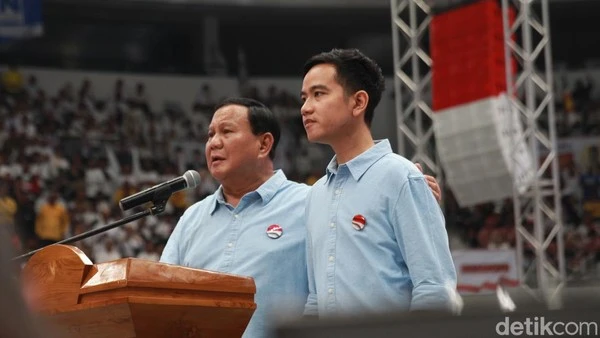 Perjalanan Prabowo Subianto dan Gibran Rakabuming Raka di Pilpres 2024 sudah dimulai. (detikcom)