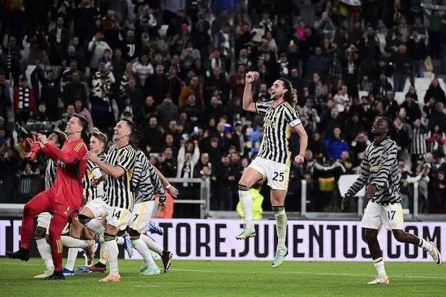 Juventus menang tipis atas Hellas Verona di laga ke-10 Liga Italia. (AP)