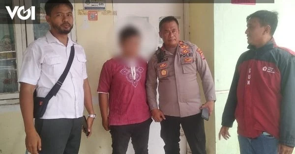 Pria penghina pendukung Palestina di Tangerang, Banten, telah diringkus oleh Polisi. (VOI)