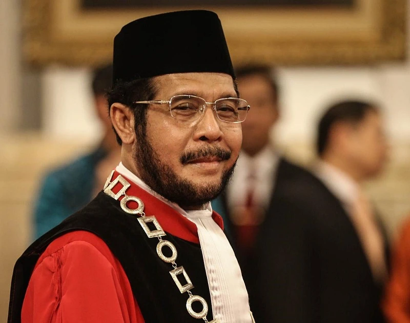 Foto: Anwar Usman Tak Bisa Ajukan Banding Usai Diberhentikan dari Jabatan Ketua MK | Pifa Net