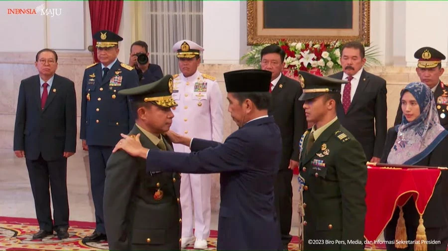 Foto: Jenderal Agus Subiyanto Dilantik Sebagai Panglima TNI | Pifa Net