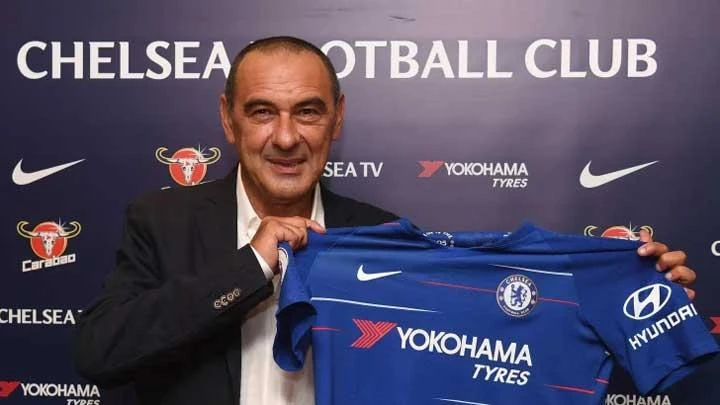 Mantan manajer Chelsea, Maurizio Sarri menyampaikan kelakar tentang tawaran pekerjaan sebagai pelatih di Arab Saudi. (chelseafc.com)