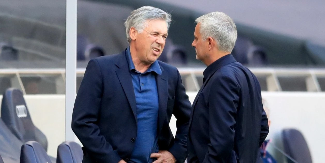 Foto: Jose Mourinho Beri Saran pada Ancelotti: Tetaplah di Real Madrid! | Pifa Net