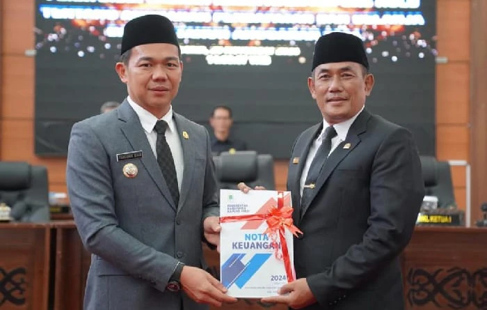 Nilai APBD Kapuas Hulu 2024 adalah Rp1,79 Triliun, Bupati Fransiskus Diaan menyebut anggaran ini fokus ke infrastruktur dan Pemilu. (Dok. Prokopim Pemkab Kapuas Hulu)