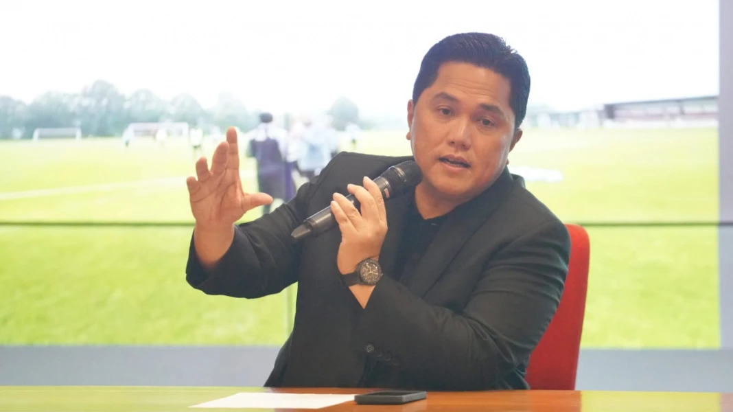 Foto: Pesan Erick Tohir: Berkomitmen, Bekerja keras dan Memiliki Keinginan Kuat | Pifa Net