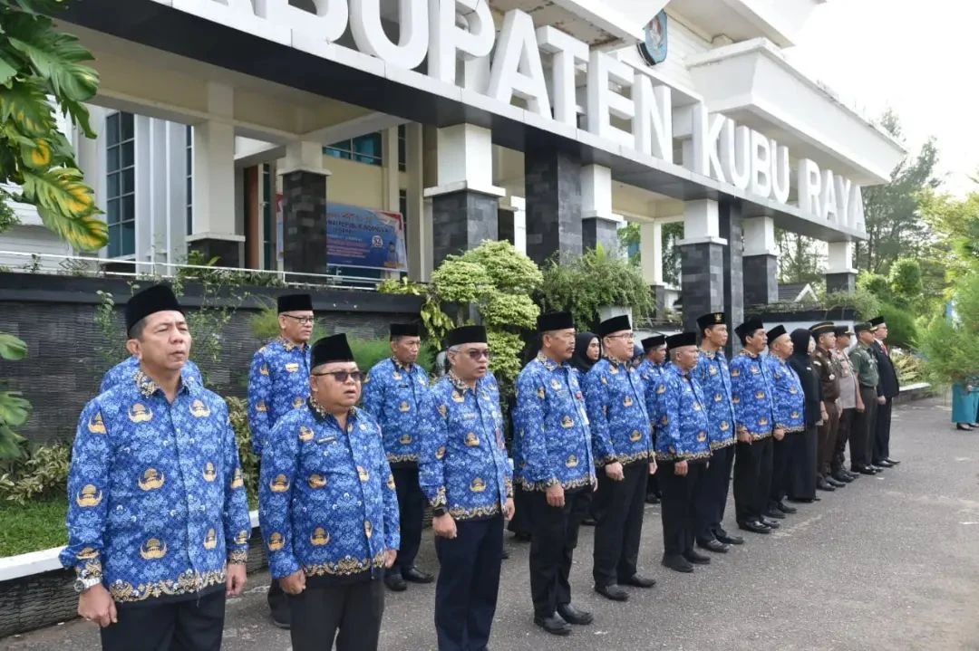 Foto: Bupati Kubu Raya Muda Mahendrawan Ingatkan soal Percepatan Pelayanan di HUT ke-52 Korpri | Pifa Net