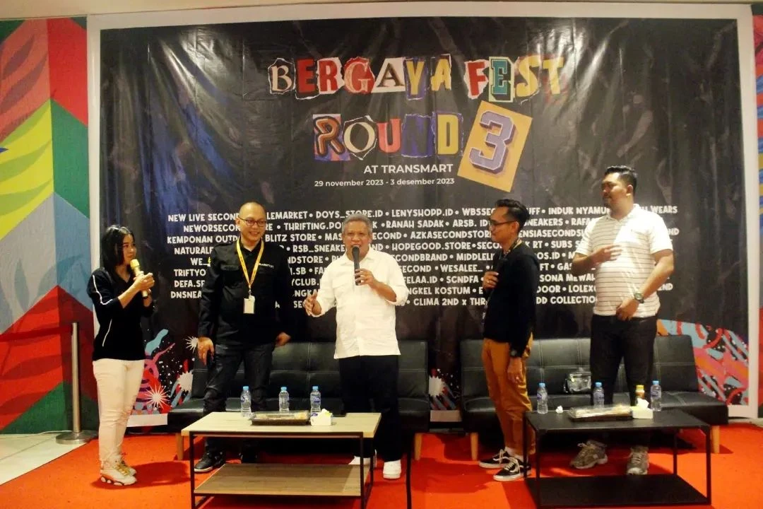 Bupati Kubu Raya, Muda Mahendrawan, saat menghadiri Bergaya Fest Round 3 di Transmart. (Dok. Prokopim Pemkab Kubu Raya)
