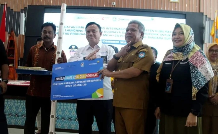 Bupati Kubu Raya, Muda Mahendrawan, mendorong adanya pemenuhan hak bagi Penyandang Disabilitas. (Dok. Prokopim Pemkab Kubu Raya)