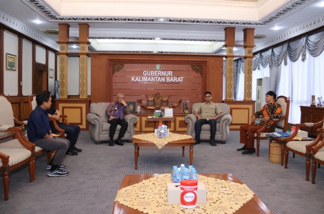 Foto: Terpilih Ketum HMI, Bagas Temui Pj Gubernur Harisson | Pifa Net