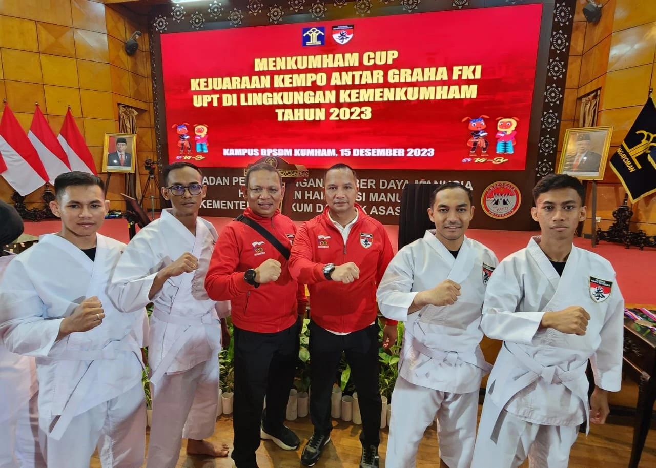Foto: Toni, Perwakilan Rutan Pontianak Raih Medali Emas Kempo Menkumham Cup | Pifa Net