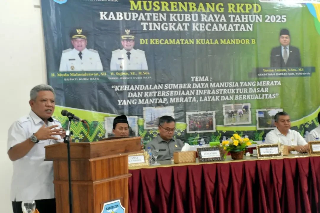 Foto: Muda Mahendrawan Ungkap Pemerintah Akomodir Usulan Pembangunan di Kubu Raya | Pifa Net