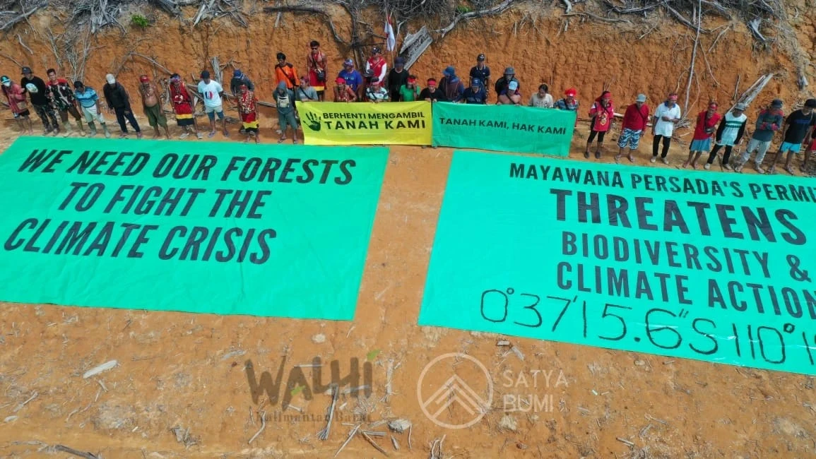 Foto: DLH Kalbar Terima Laporan Dugaan Kerusakan Ekologis Hutan dan Pelanggaran HAM oleh PT Mayawana Persada | Pifa Net