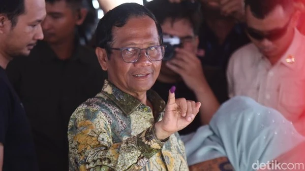 Cawapres no urut 3 Mahfud MD. (detikcom)