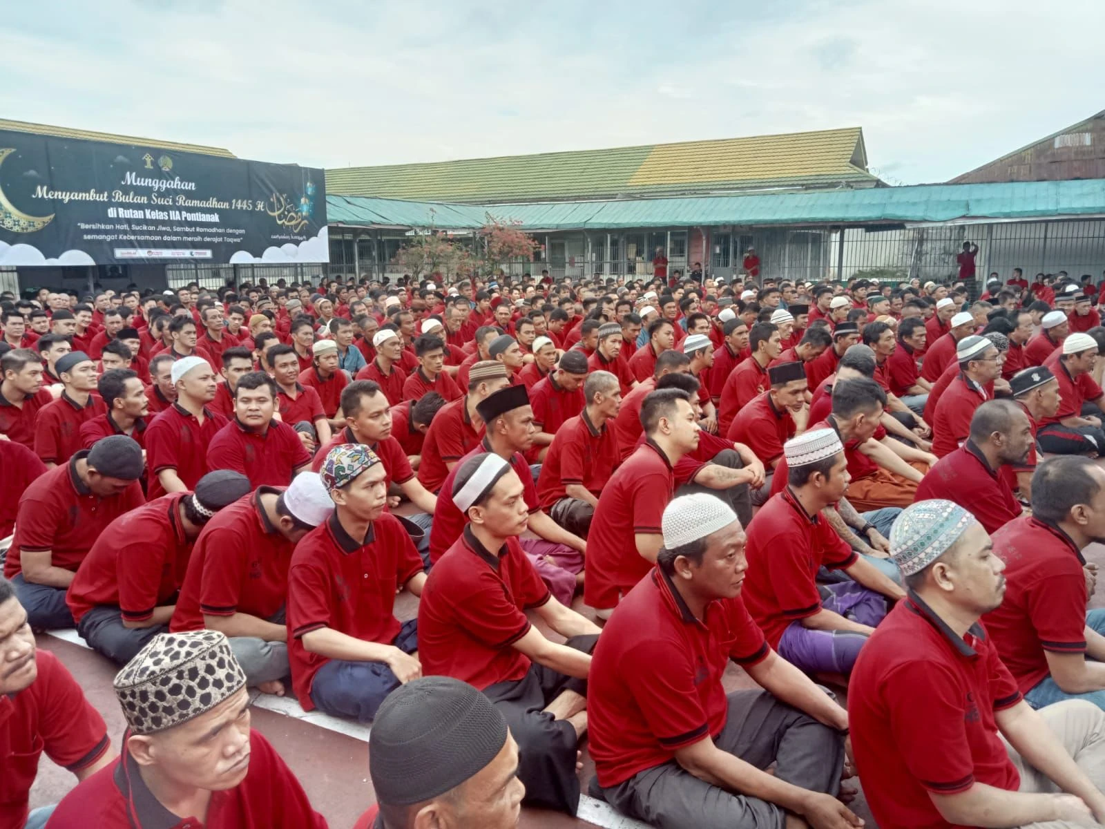 Foto: Rutan Pontianak Gelar Tradisi Munggahan Sambut Ramadan | Pifa Net