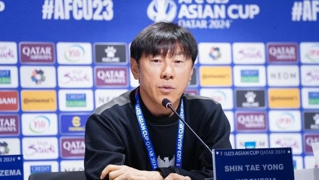 Foto: Shin Tae-yong Sebut Pertandingan Indonesia VS Qatar seperti Pertunjukan Komedi | Pifa Net