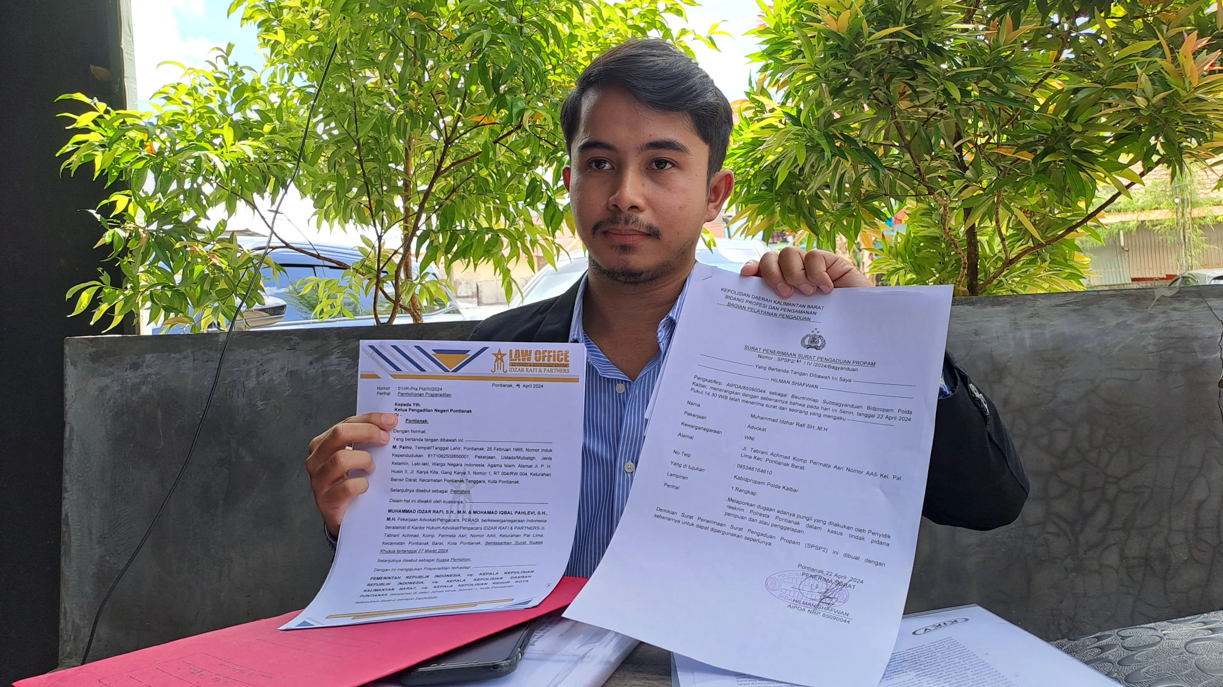 Foto: Eks Caleg Pontianak Sebut Tak Menikmati Uang dalam Kasus Jual Beli Tanah Rp2,3 Miliar | Pifa Net