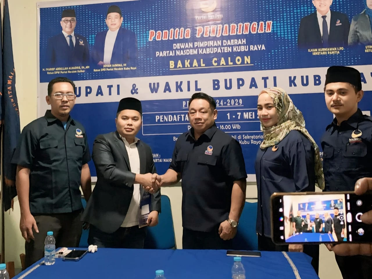 Foto: Bos Properti Ikut Penjaringan Cabup Kubu Raya | Pifa Net